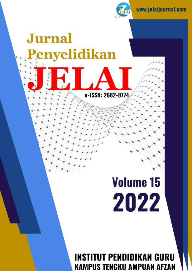 					View Vol. 15 No. 1 (2022): Jurnal Penyelidikan Jelai 
				